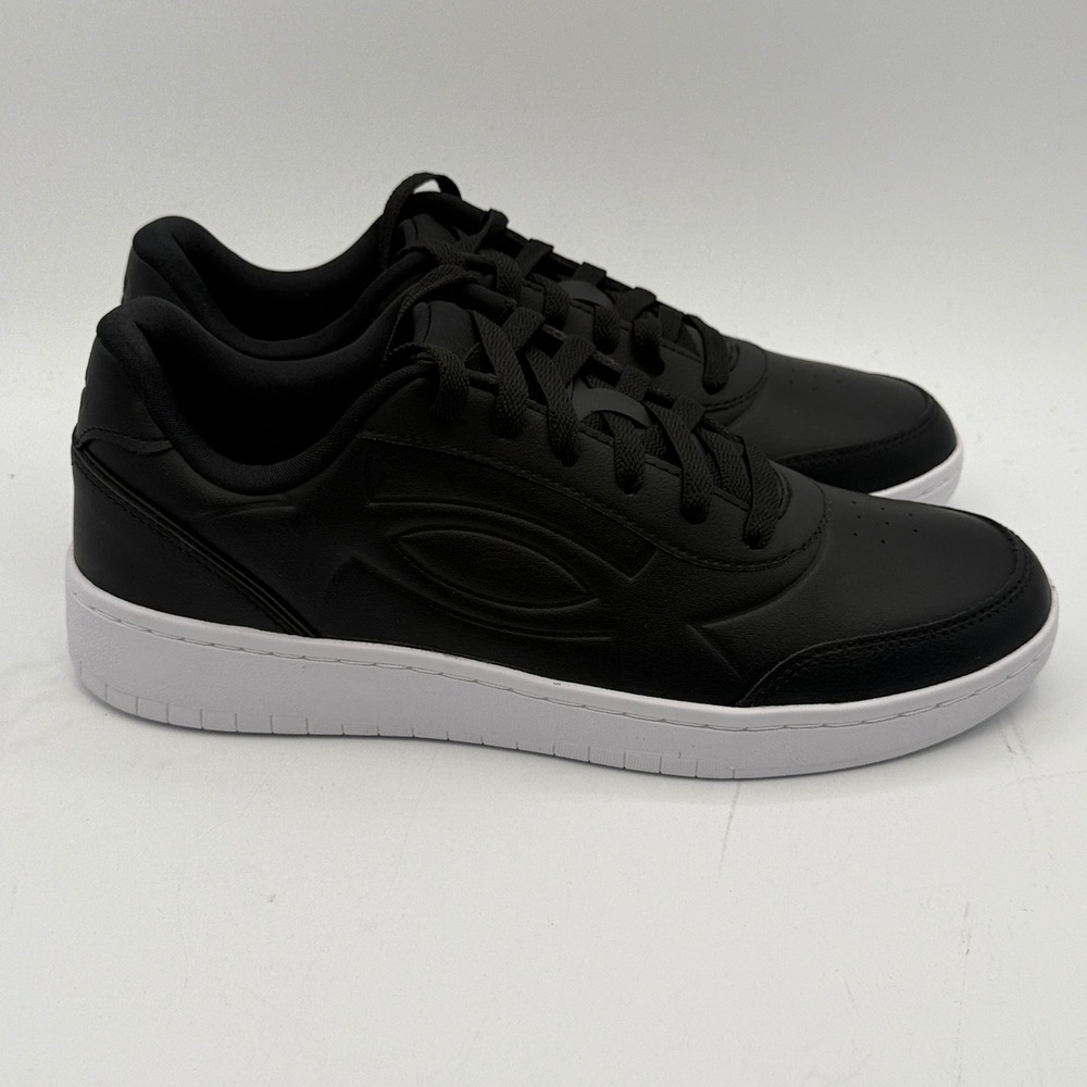 Under Armour UA Tempo Shoes Mens Size 9 Black White Lifestyle 6005795-001